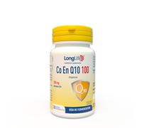 LongLife® CO EN Q10 100 mg | Coenzyme Q10, ubidécarénone pure | Antioxydant et énergisant cellulaire | Issu de fermentation | 30 capsules | Sans gluten