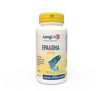 LongLife® EPA&DHA Gold | Omega 3 2100mg & 3000mg huile de poisson sauvage | Haut dosage 1200mg EPA & 600mg DHA | Fonction cardiaque, cérébrale et visuelle | Certifié IFOS | Sans gluten