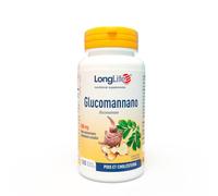 LongLife® Glucomannano | minimum 3000 mg par dose quotidienne | Contrôle du poids et satiété | Fibre alimentaire naturelle | 100 gélules végétales | Végan et sans gluten