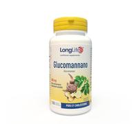 LongLife® Glucomannano | minimum 3000 mg par dose quotidienne | Contrôle du poids et satiété | Fibre alimentaire naturelle | 100 gélules végétales | Végan et sans gluten