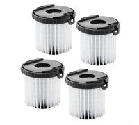 LongLife Lot de 4 filtres de rechange lavables pour aspirateurs Karcher VC5 y compris VC5 sans fil et VC5 Premium 2 863239 0