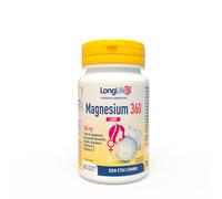LongLife® Magnesium 360 Lady | Troubles Menstruels et Ménopause | 5 Sels de Magnésium à Haute Diodisponibilité | Extrait de Grande Camomille, Calcium, Vitamines E, B6 et D3 | Sans Gluten