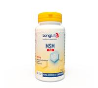 LongLife® MSM Plus | MSM avec vitamine C, biotine et zinc | Complément pour cheveux, ongles et peau | 1000 mg OptiMSM® par comprimé | Haute concentration | jusqu’à 2 mois de traitement | Sans gluten