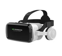 LONGLU Casque de réalité virtuelle 3D Compatible avec iPhone 16 15 Pro Max Mini X R 12 11 Samsung 4,7-6,7" Android Lunettes de réalité virtuelle 3D pour Films et Jeux vidéo IMAX (Only)