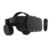 LONGLU VR Casque VR Bluetooth pour iPhone/Samsung... Lunettes de réalité virtuelle 3D avec télécommande sans Fil, Lunettes VR pour Films et Jeux compatibles pour téléphones Android/iOS (Noir)
