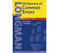 Longman Dictionary of Common Errors New Edition