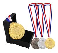 longnili Médailles d'or/d'argent/de Bronze personnalisées | Prix personnalisés pour Les Sports, n'importe Quelle compétition & Corporations, Style Olympique, 2 Pouces