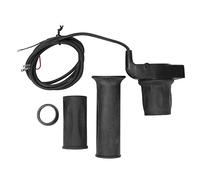 LONGONGAN Poignée d’accélérateur universelle à vitesse variable pour gaz, poignée d’accélérateur pour scooter et vélo électrique, guidon de 22,5 mm compatible avec un câble de 1,2 m, poignée