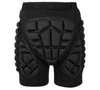 LONGPING Protection Hanche EVA 3D Rembourré Short Pantalon Protection Équipement Garde for Patinage Snowboard Ski Hockey (Color : Black, Size : L)