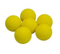 Longridge Balles de golf Distance – Paquet de 6 – Jaune