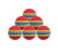 LONGRIDGE Balles de Golf Foam (Pack de 6 Balles)