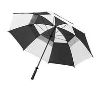 LONGRIDGE - Coupe-vent de luxe - Parapluie de golf noir/blanc