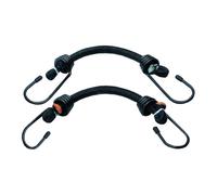 Longridge Elasticated Trolley Straps Black Black