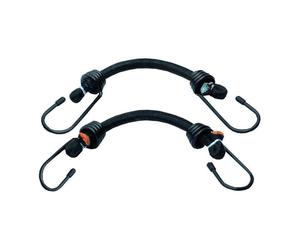 Longridge Elasticated Trolley Straps Black Black