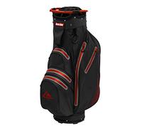 Longridge Elements Sac étanche pour Chariot de Golf avec 14 séparations,Noir/Rouge