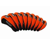 Longridge EZE Golf Iron Covers (Lot de 10) - Orange/Noir