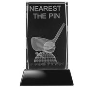 LONGRIDGE Golf Nearest The Pin Trophy 95 mm, Clair