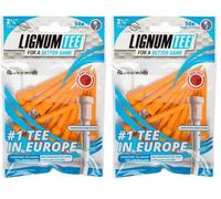Longridge Lignum Lot de 12 tees 72 mm