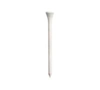 Longridge lot de 20 tees en bois blanc 83 mm