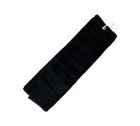 Longridge Serviette de golf Luxury 3 plis Noir