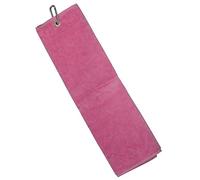 LONGRIDGE Luxury Serviette de Golf 3 Plis - Rose
