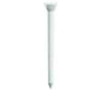 Longridge - pack de 10 tees plastique extra long 75mm low friction tee Neutre, Neutre