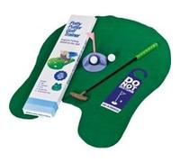 Matériel d'entrainement de golf GENERIQUE Longridge potty puttergolf trainer set de golf pour wc vert