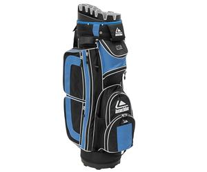 Longridge Pro CartSac de Golf avec 15 séparations,Noir/Marine