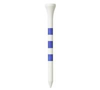 LONGRIDGE 's True Hite Tees de Golf en Bois 83mm (20Pcs), Bleu/Blanc,