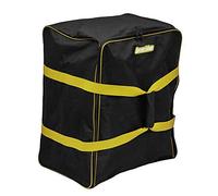 LONGRIDGE Sac Rangement Chariot De Golf Noir - Housse Transport Pochette | Organiseur Accessoires Poussette Protection Fermeture Éclair Nylon Poches Filet Équipement Voyage