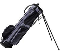 Longridge - Sac support pour clubs de golf RD2241 (taille unique) (Noir/Argent)