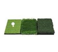 Longridge - tapis de practice golf ruff semi-ruff et fairway 3 en 1 Neutre