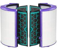 LongRong pour Dyson DP04 TP04 HP04 Filtre purificateur de Ventilateur en Verre Pur HEPA et Remplacement du Filtre à Charbon Actif pour 969048-02