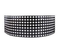 Longruner WS2812B Led Panneau Flexible Led Matrice avec Couleur Pixel/ 8x32 Panel/ 256 Pixels/ DC5V/ Intégré IC et Éclairage Polychrome LWS03