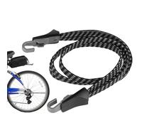 Longs cordons et compositeurs, sangles élastiques à élastique | Lacets d'emballage de bagages polyvalents, accessoires de vélo de montagne Fournitures de sport de plein air avec crochets de transport