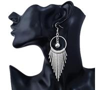 Longs glands enjolit en peluche - ethnique vintage bohemian punk personnalité oreille à oreilles moderne grand étal