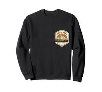 Longs Peak Colorado Mountain Badge Souvenir Randonneur Sweatshirt