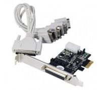 Longshine Controller PCIe 4X Serial Powered RS232C Retail, LCS-6324P