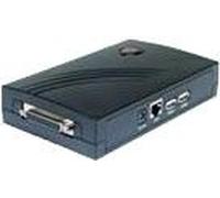 Longshine LCS-PS112 - Serveur d'impression - USB/parallèle - 10/100 Ethernet