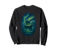 Longship Aurora Viking Epic Sea Sweatshirt