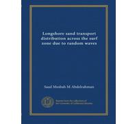 Longshore sand transport distribution across the surf zone due to random Waves