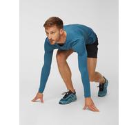 Longsleeve Bleu Pour Hommes On Running Performance Long-t 11301308-stellar S