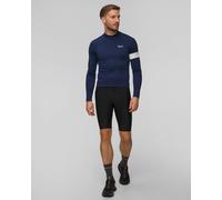 Longsleeve De Cyclisme Bleu Marine Pour Hommes Rapha Core Bne01xx-mbw