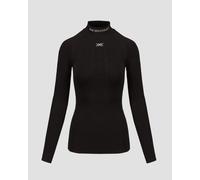 Longsleeve Noir à Col Montant Pour Femmes X-bionic Energy Accumulator 4.0 Turtle Neck Lg Sl Eawt18w22w-b002