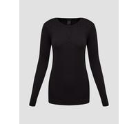 Longsleeve Noir Pour Femmes X-bionic X-ential Shirt Ls Y1x9w24w-b120