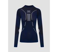 Longsleeve Thermoactif Bleu Marine Pour Femmes X-bionic Merino Clwt06w23w-a655