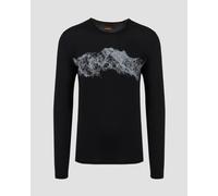 Longsleeve Thermoactif Noir Pour Hommes Icebreaker Mer 200 Oasis Ls Ib0a56qu-1 L