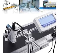 LONGTEAMOON Imprimante à Jet d'encre Industrielle, Machine de Codage en Ligne 25,4 mm, imprimante à Jet d'encre Thermique, Machine de Codage en Ligne, Machine de Codage Automatique