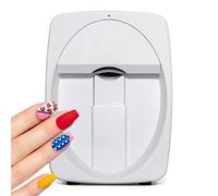 LONGTEAMOON Imprimante à ongles avec résolution de 2400 Dpi, Machine d'impression d'ongles prenant en charge les motifs de bricolage sur les téléphones mobiles, impression rapide en 30 secondes
