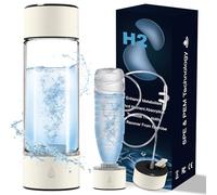 Longtor Générateur de bouteille d'eau d'hydrogène, sortie d'hydrogène flexible 1700-4000PPB, technologie SPE/PEM portable, sans BPA, rechargeable pour mode de vie actif, voyage, bureau